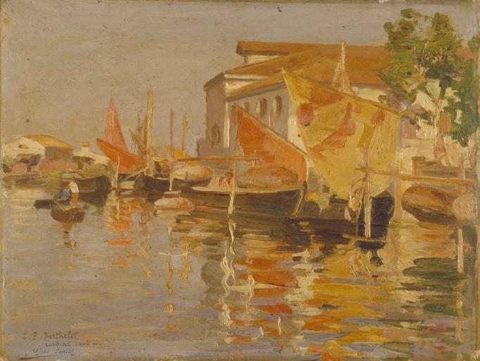 BORD DE RIVIERE, Alfred Smith, 4e quart 19e siècle, 1ère moitié 20e siècle