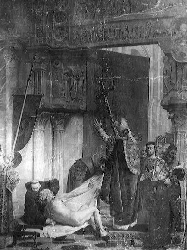 L'exorcisme, Jean Joseph Weerts, 1890 vers
