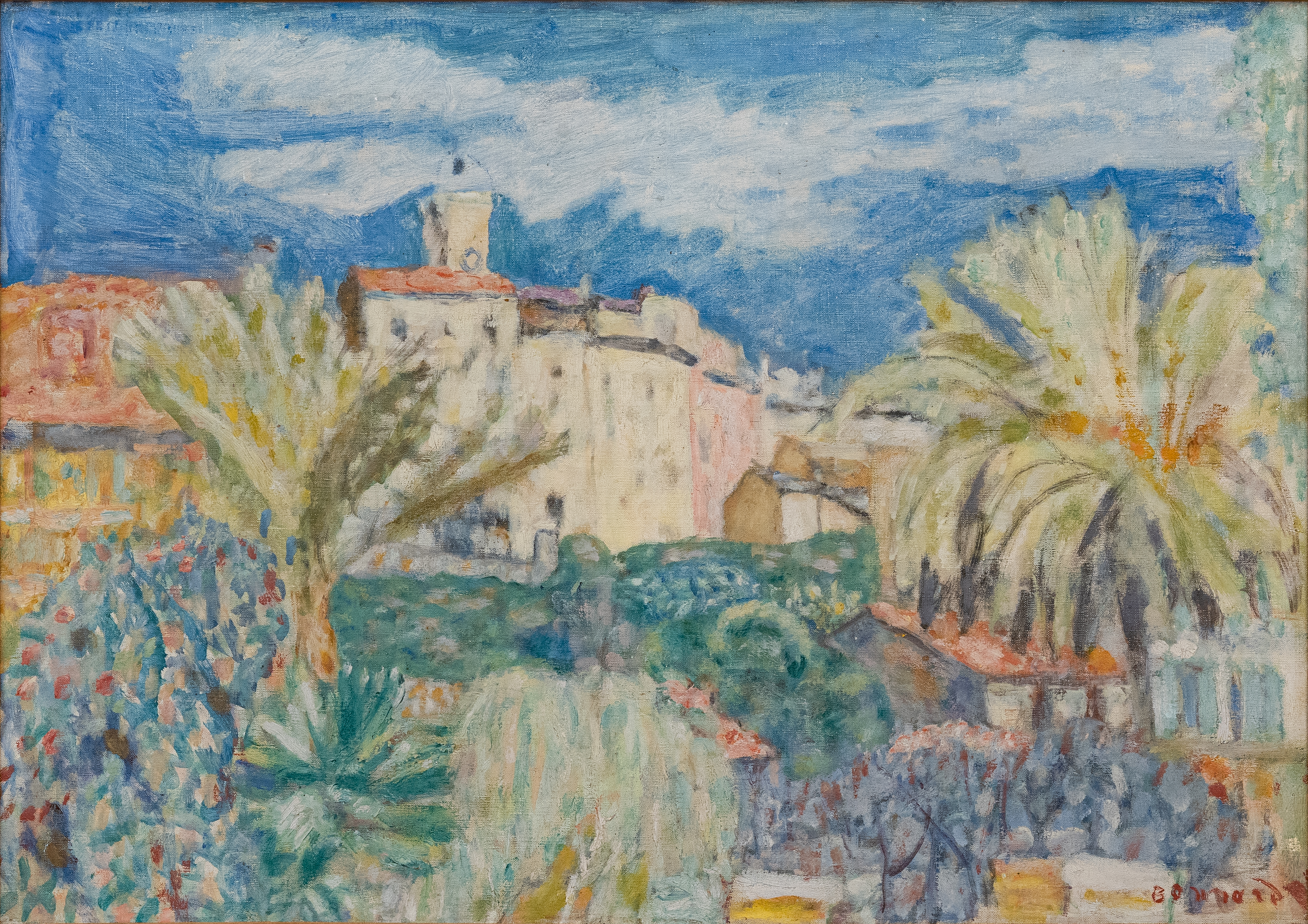 Vue du Cannet, Pierre Bonnard, 1920