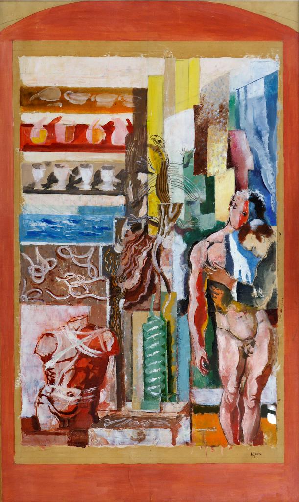 Étude pour l'école de pharmacie de Paris_0