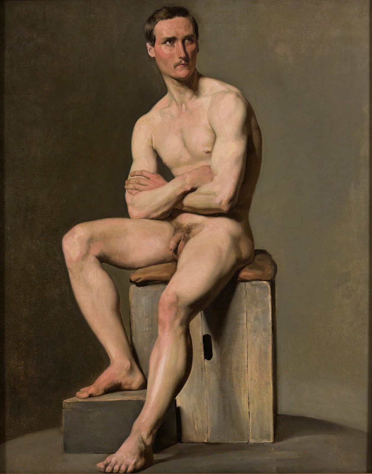 Etude de nu d'homme, Paul Baudry, 1847