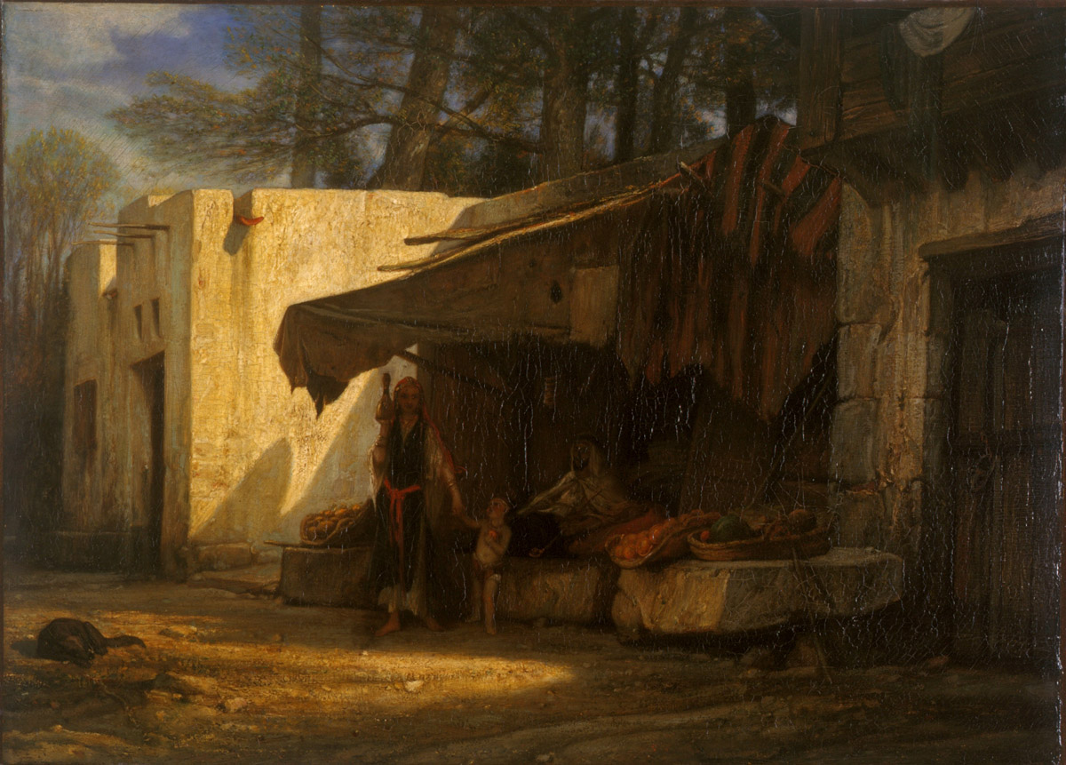 Le Marchand d'oranges, Alexandre-Gabriel Decamps, 1842 vers,1845 et