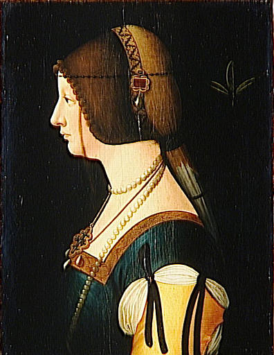 PORTRAIT DE JEUNE FEMME ; DITE AUSSI BIANCA MARIA SFORZA_0