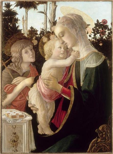 LA VIERGE ET L'ENFANT AVEC SAINT JEAN-BAPTISTE ENFANT_0