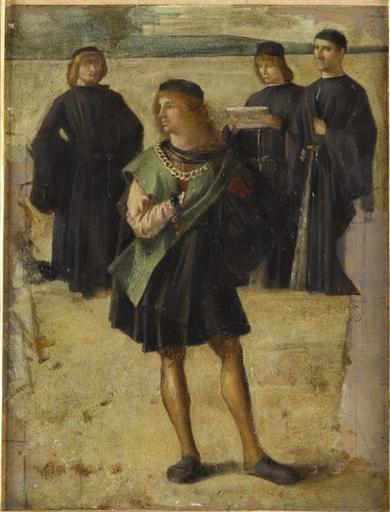 Détail du Retour des ambassadeurs (copie d'après Vittore Carpaccio)_0