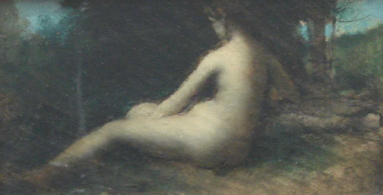 Femme nue assise (recto) ; Deux études de Christ (verso)_0