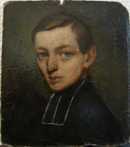 Portrait d'un abbé, Jean-Jacques Henner, 1845 vers