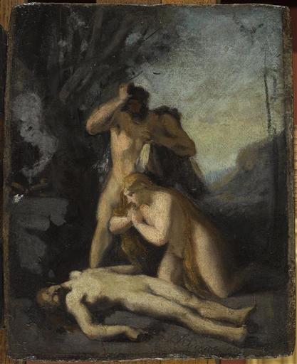 Adam et Ève trouvant le corps d'Abel_0