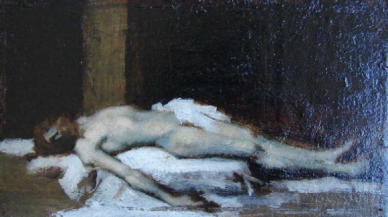 Le Christ au linceul (recto) ; Études de femmes (verso)_0
