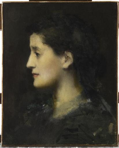 Portrait de femme, Jean-Jacques Henner, 2e moitié 19e siècle