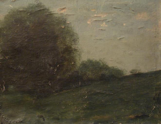 Paysage d'Alsace, Jean-Jacques Henner, 2e moitié 19e siècle