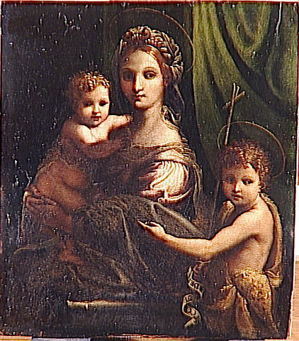 LA VIERGE A L'ENFANT AVEC LE PETIT SAINT JEAN-BAPTISTE_0