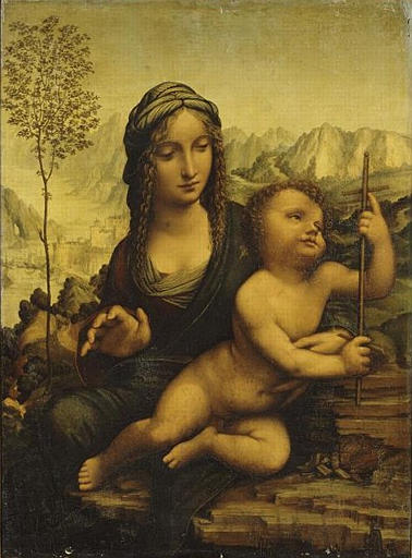 LA VIERGE AU FUSEAU_0