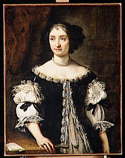 PORTRAIT DE MARIA MADDALENA ROSPIGLIOSI, NIECE DU PAPE CLEMENT IX_0