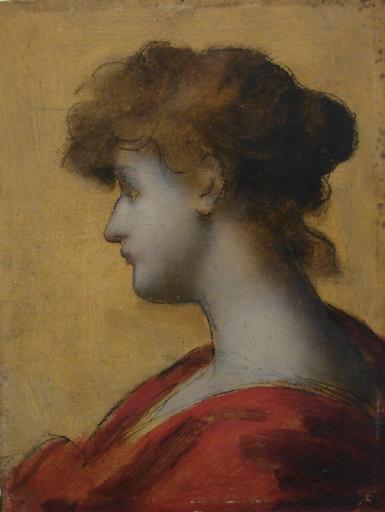 Tête de femme, Jean-Jacques Henner, 2e moitié 19e siècle