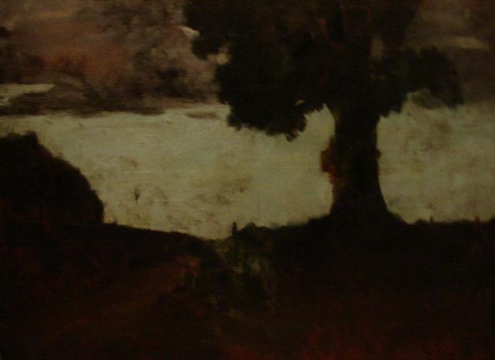 Route de Galfingen avec le vieux cerisier et la croix_0