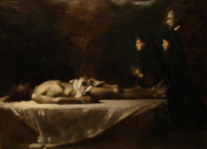 Le Christ aux donateurs, Jean-Jacques Henner, 1904 vers