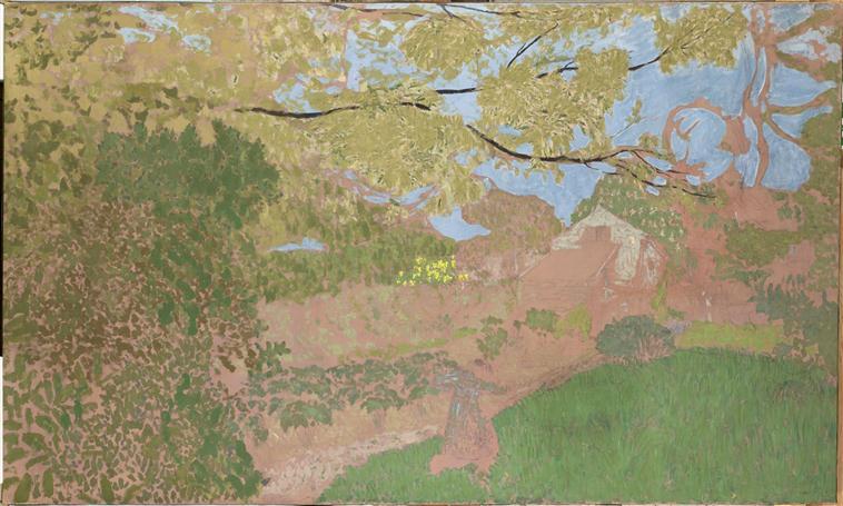La maisonnette à l'Etang-la-Ville — Edouard Vuillard