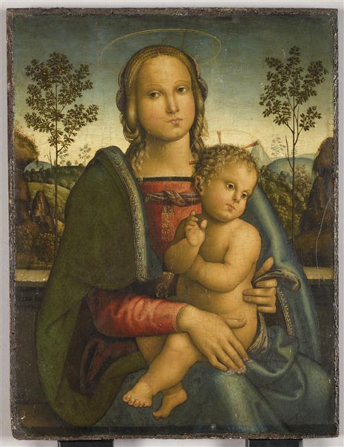 LA VIERGE ET L'ENFANT_0