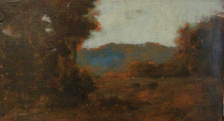 Paysage d'Alsace, Jean-Jacques Henner, 2e moitié 19e siècle