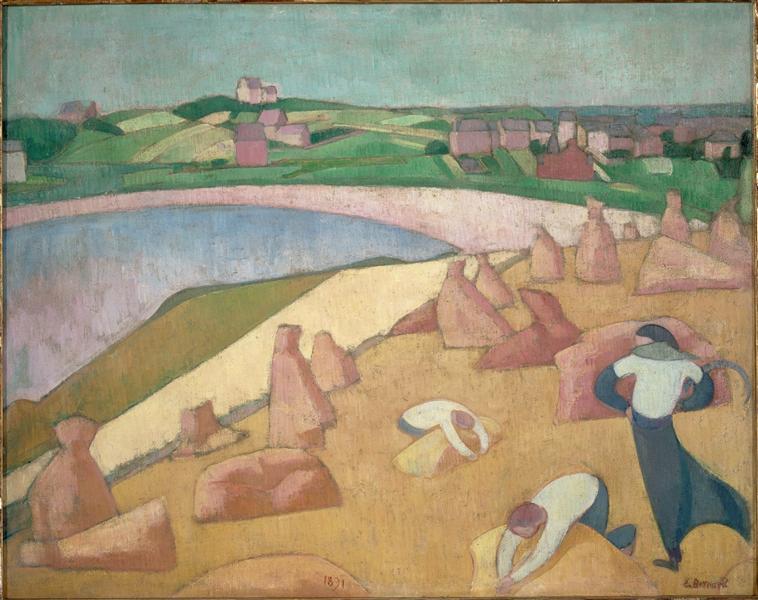 MOISSON AU BORD DE LA MER_0