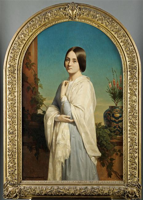 MADAME EDOUARD DUBUFE (NEE JULIETTE ZIMMERMANN, MORTE EN 1855, SCULPTEUR, 1ERE EPOUSE DE L'ARTISTE)_0