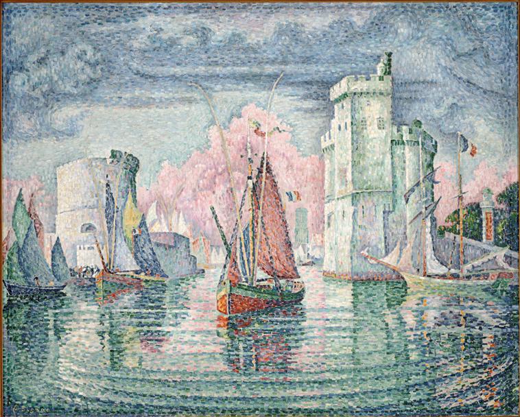 L'ENTREE DU PORT DE LA ROCHELLE_0