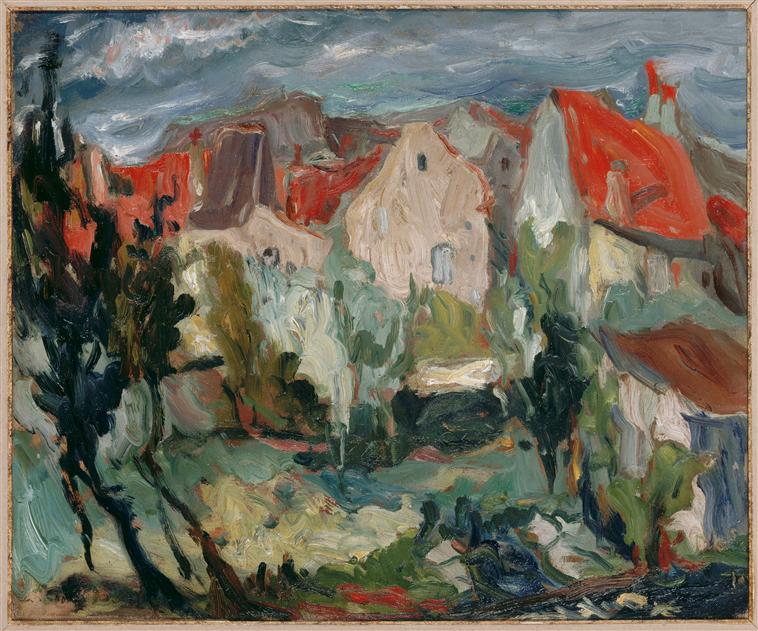 PAYSAGE A CAGNES, Chaïm Soutine, 1943 avant