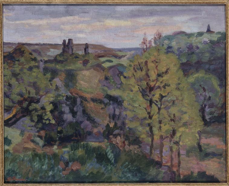 LES BREJOTS, Armand Guillaumin, 1927 avant