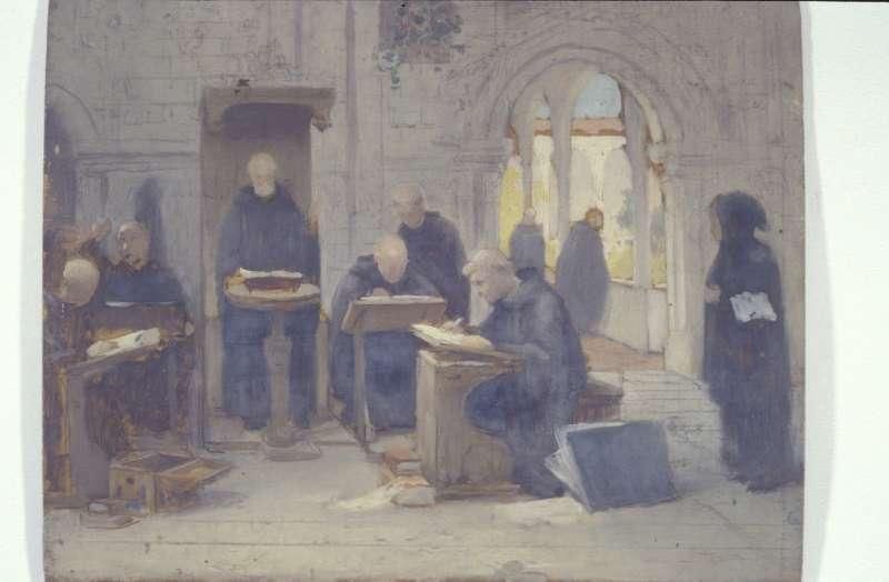 BENEDICTINS AU SCRIPTORIUM_0