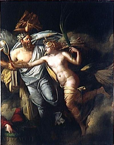 LA PHILOSOPHIE ECARTANT LES NUAGES QUI CACHAIENT LA VERITE ; LE TRIOMPHE DU PEUPLE FRANCAIS, OU LE 10 AOUT, ALLEGORIE RELATIVE A CETTE JOURNEE CELEBRE_0