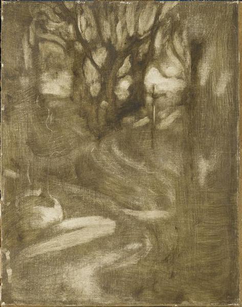 Paysage aux arbres_0