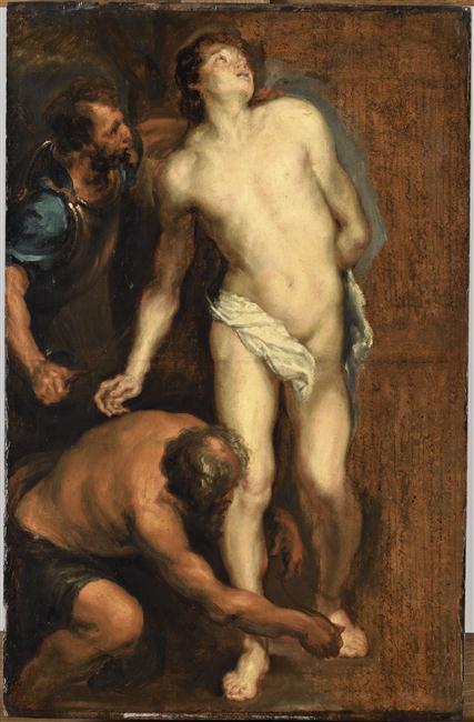 ETUDE POUR LE MARTYRE DE SAINT SEBASTIEN_0