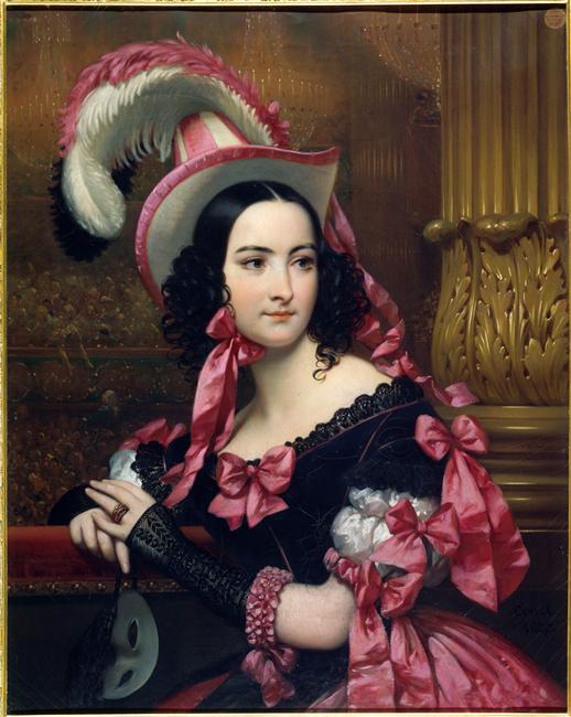 LA VENITIENNE AU BAL MASQUE_0