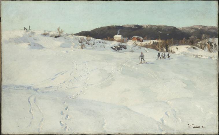 HIVER EN NORVEGE dit aussi UN JOUR D'HIVER EN NORVEGE_0