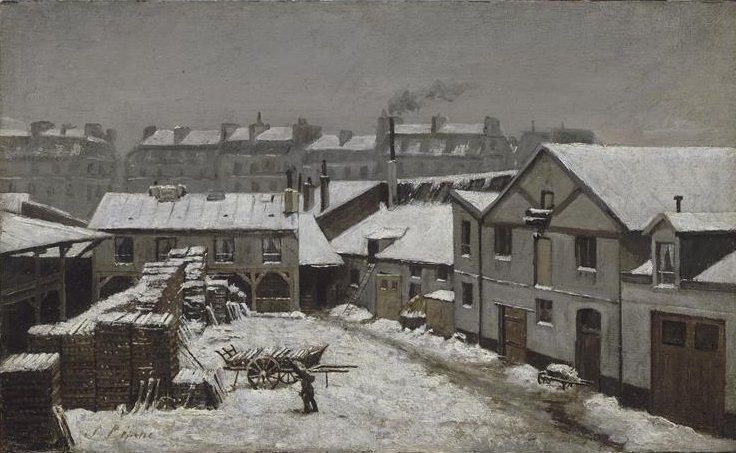 FAUBOURG DE PARIS SOUS LA NEIGE_0