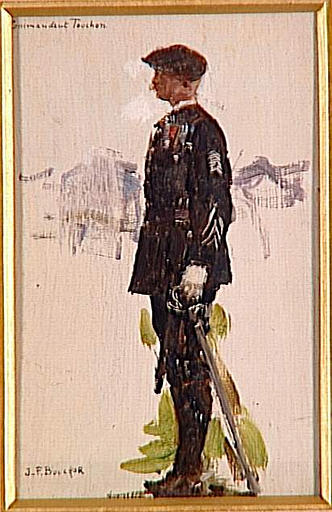Le commandant Touchon, chasseur alpin, 1918_0