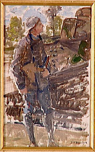 Portrait de l'adjudant Battestini, des tanks Renault, 1918_0