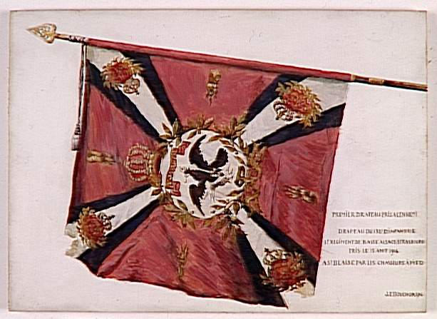 Premier drapeau pris à l'ennemi. Invalides, Paris, 1914_0