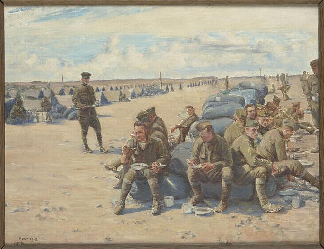 Camp américain de Chatillon, août 1918_0
