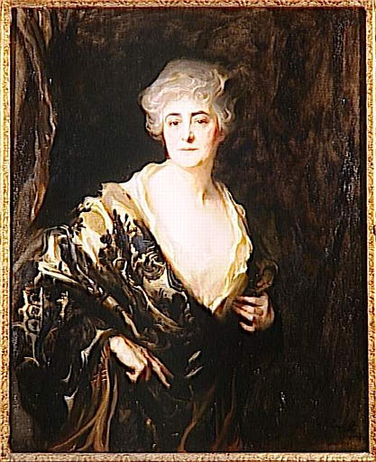 Portrait d'Anne Morgan, de Lazlo, 1922