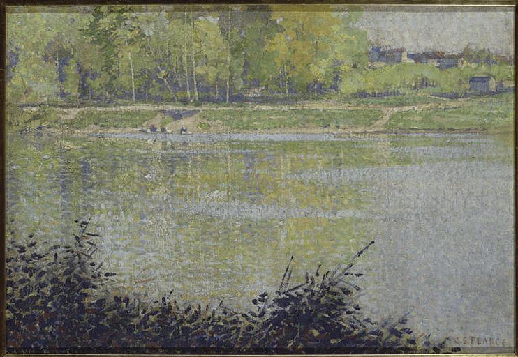 Paysage, Charles SPRAGUE Pearce, 4e quart 19e siècle, 1er quart 20e siècle