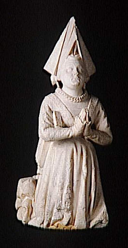 JEANNE DE LAVAL, DONATRICE AGENOUILLEE_0