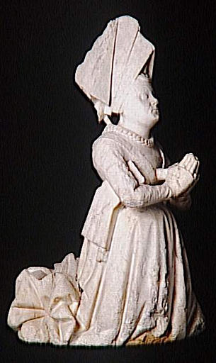 JEANNE DE LAVAL, DONATRICE AGENOUILLEE_1