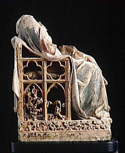 VIERGE A L'ENFANT ASSISE_1