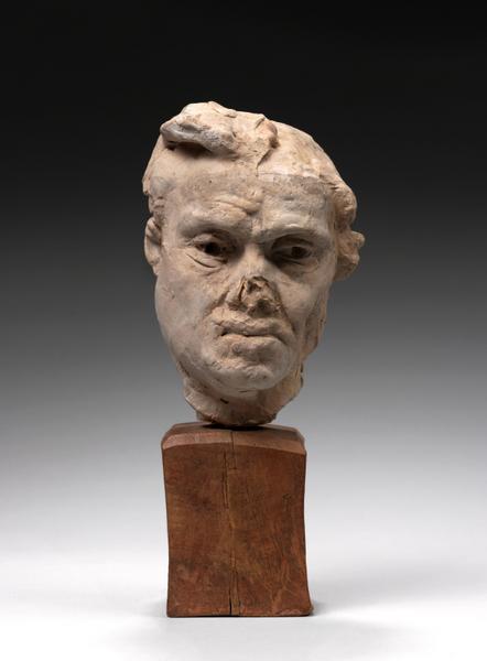 BOURGEOIS DE CALAIS : JEAN D'AIRE, ESQUISSE POUR LA TETE_0