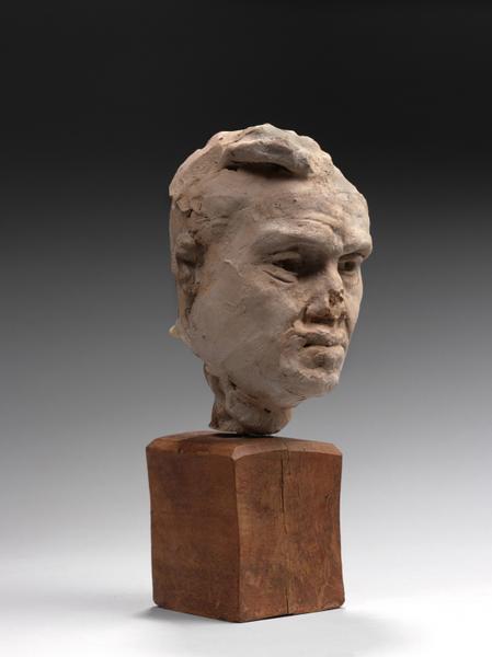 BOURGEOIS DE CALAIS : JEAN D'AIRE, ESQUISSE POUR LA TETE_1