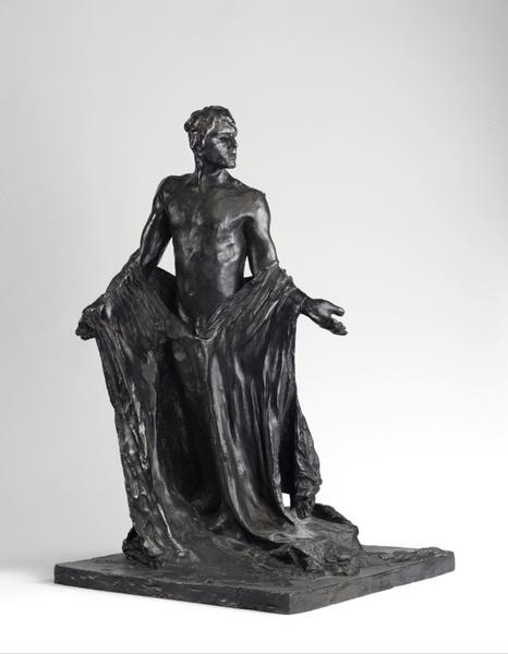 BOURGEOIS DE CALAIS : JEAN DE FIENNES, VARIANTE DU PERSONNAGE DE LA DEUXIEME MAQUETTE, TORSE NU_0