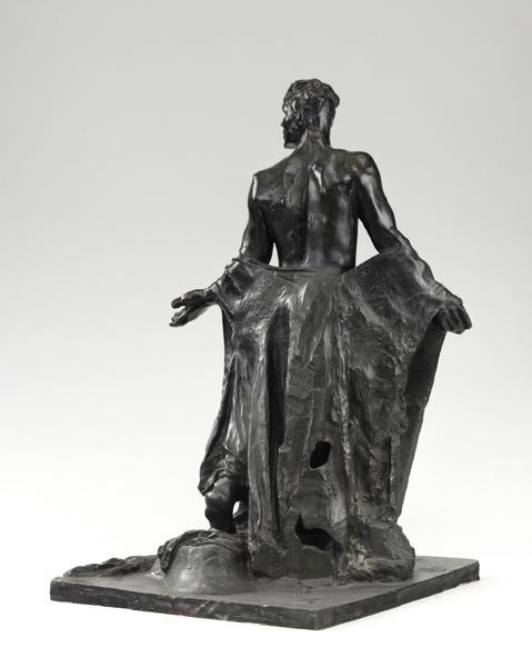 BOURGEOIS DE CALAIS : JEAN DE FIENNES, VARIANTE DU PERSONNAGE DE LA DEUXIEME MAQUETTE, TORSE NU_4