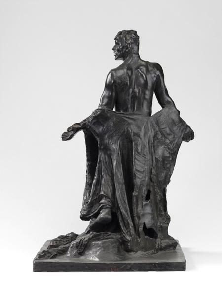 BOURGEOIS DE CALAIS : JEAN DE FIENNES, VARIANTE DU PERSONNAGE DE LA DEUXIEME MAQUETTE, TORSE NU_5